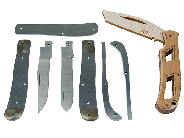 Laguiole Folder Kit with Wood Handles — WoodWorld of Texas